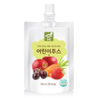 휴온스내츄럴 맑은농장 어린이 주스 100ml