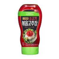 풀무원 고기듬뿍 소고기볶음 고추장 튜브 370G