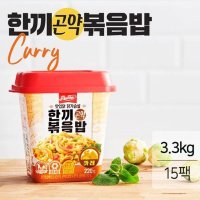 맛있닭 닭가슴살 한끼 곤약볶음밥 카레 220g X15팩