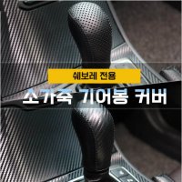 [051카] 쉐보레 소가죽 기어봉커버 (올란도,크루즈,토스카,윈스톰,캡티바)