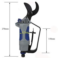 공기 가위 공압 절단 도구 나뭇가지 정원 잔디 전정 가위