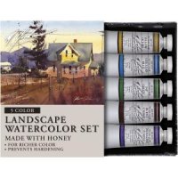 미국발송 엠그라함 수채화 물감 Landscape X 5색 세트 M Graham Tube Watercolor Paint Set