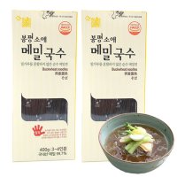 봉평 소애 100 메밀국수 400g 2개