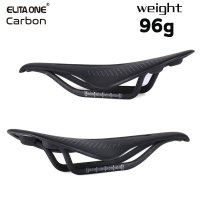 ELITAONE MTB 로드 안장 탄소 레일 자전거 소프트 7x7mm 89g 240x143mm