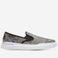 콜한 콜 한 COLE HAAN X Keith Haring GRANDPR Rally Slipon 남성 스니커즈 CHSO2F069BK