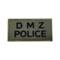 군인패치 DMZ POLICE 국방 10X5 컴뱃 K002 곰신 꽃신 약장액자 전역선물