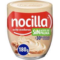 Nocilla 노시야 30 저지방 밀크 앤 헤이즐넛 크림 스프레드 잼 180g 3팩