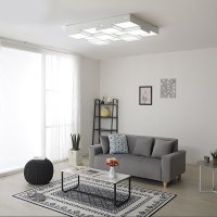 블록 거실등 LED 180W 6500K  화이트