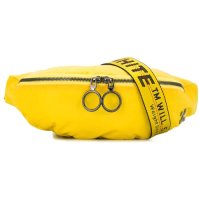 OFF-WHITE Industrial-Strap Belt Bag Yellow