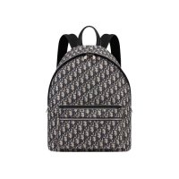 Dior Backpack Oblique Blue/Black