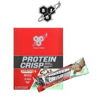 BSN 프로틴바 Protein Crisp bar 프로틴크리스프 단백질바 스낵 민트 초코칩 12개입