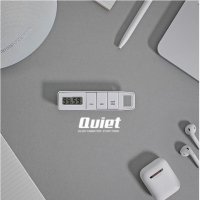 히키스 수험생 스터디 무소음 진동기능 목걸이 타이머 QUIET