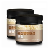 조은약초 조은 국내산 100 팽이버섯 가루 분말 천연조미료 200g x 2