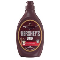 Hershey s Special Dark Chocolate Syrup 허쉬 스페셜 다크 초콜릿 초코 시럽 소스 623g 12팩