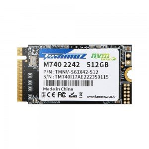 타무즈 M740 M.2 2242 NVMe (512GB)