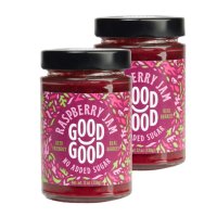 미국발송 Good Good 저칼로리 안단 스위트 산딸기 잼 12oz 330g 2개 No Sugar Raspberry Jam