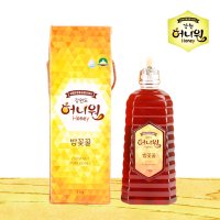 강원허니원 밤꽃 벌꿀 1kg 튜브