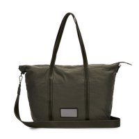 마뗑킴 FABRIC NEW SHOPPER BAG IN KHAKI