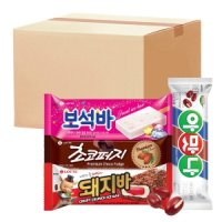 보석바 초코퍼지 아맛나 돼지바 10개씩 40개