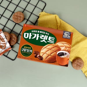 해태 롯데제과 마가렛트 구운모카 176g / 쿠키 과자 간식