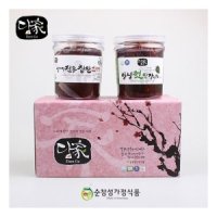 담가 순창성가정식품 500g 2종 선물세트 고추장 양념깻잎