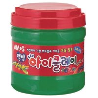 아모스 23000 탱탱아이클레이 400g 초록 버켓