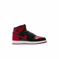 JORDAN PS 프리스쿨 조던 1 레트로 하이 OG 페이턴트 브래드 Jordan Retro High Patent Bred AQ2664063310472