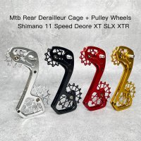 빅풀리 Mtb 뒷 변속기 케이지 풀리 11 단 대형 베어링 Deore XT SLX XTR M7000 M8000 M9000