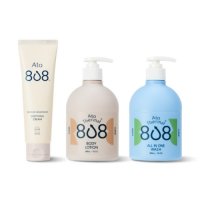 설랩 아토 808 인텐시브 크림 100ml + 바디로션 300ml + 올인원 워시 300ml