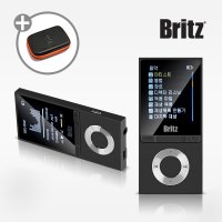 브리츠 BZ-MP4580BL 블랙 8GB 블루투스 MP3플레이어 FM라디오 TF슬롯