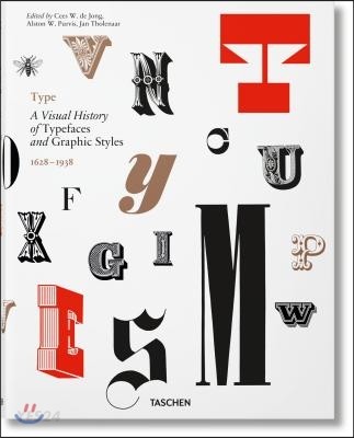 Type : a visual history of typefaces & graphic styles 1628-1938 ; edited by Cees W. de Jong ;  with texts by Jan Tholenaar ; Cees W. de Jong and Alston W. Purvis ; [traduit par] Holger Wölfle et Christèle Jany.