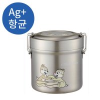 칩데일 스모키 컬러 진공 스테인레스 2단 도시락 캐릭터용품 디즈니 도시락통 어린이 귀여운 귀 549083