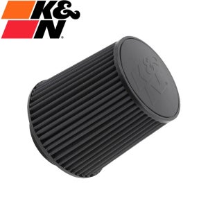 공식수입원 K&N 블랙호크 RU-5283HBK 114mm 에어 인테이크용 건식 오픈형 튜닝 필터