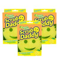 ScrubDaddy ScrubDaddy Lemon Fresh Sponge 스크럽대디 레몬 프레쉬 스폰지 수세미 3팩