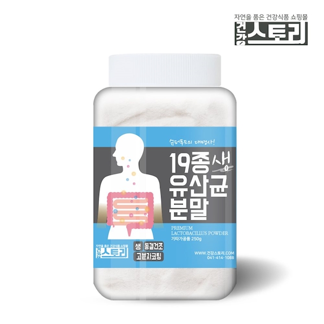 건강스토리 <b>19종 생유산균 분말 250g</b>