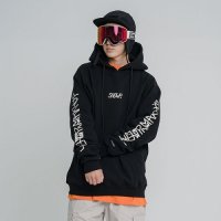 21/22 SNOWP MAKTUP HOODIE_BLACK (스놉 후드)