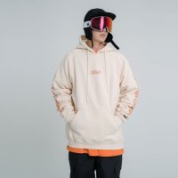 21/22 SNOWP MAKTUP HOODIE_CREAM (스놉 후드)