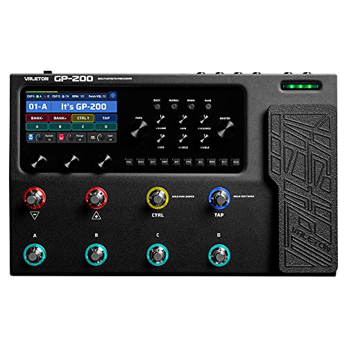VALETON 발레톤 GP-200 멀티 이펙트 기타/베이스 페달