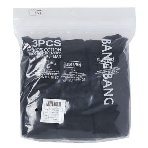 [롯데백화점] 뱅뱅 남녀공용 반팔 3팩 NTZ434 LE1211948347