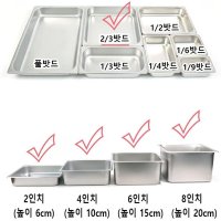 2 3 스텐 밧드 받드 바트 35x32 뚜껑포함 1p