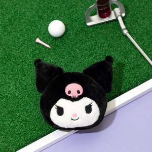 [Sanrio] 쿠로미 말렛 퍼터 커버 골프/배드민턴/테니스