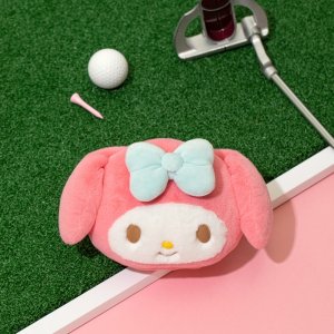 [Sanrio] 마이멜로디 말렛 퍼터 커버 골프/배드민턴/테니스