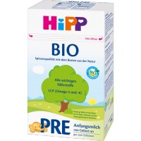 힙 Hipp BIO 분유 Pre 단계 600 g (0개월-6개월)