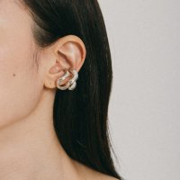 [핀리] WAVE EAR CUFF