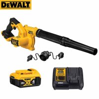 DEWALT 최대 리튬 휴대용 송풍기 소형 작업 현장 무선 송풍기 잎 제거 집진기 3 단 가변 20V DCE100