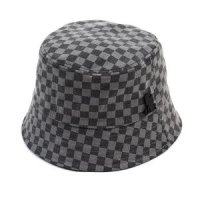 Side Thunder Border Check Bucket Hat 버킷햇