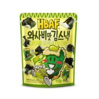 CJ씨푸드 HBAF 와사비맛 김스낵 40g