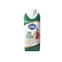 자연과사람들 종근당건강 코어틴 그린프로틴 250ml x 18개입