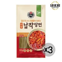 백설 대왕 납작당면 300g X 3개