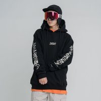 Snowp/스놉 MAKTUP HOODIE [BLACK]